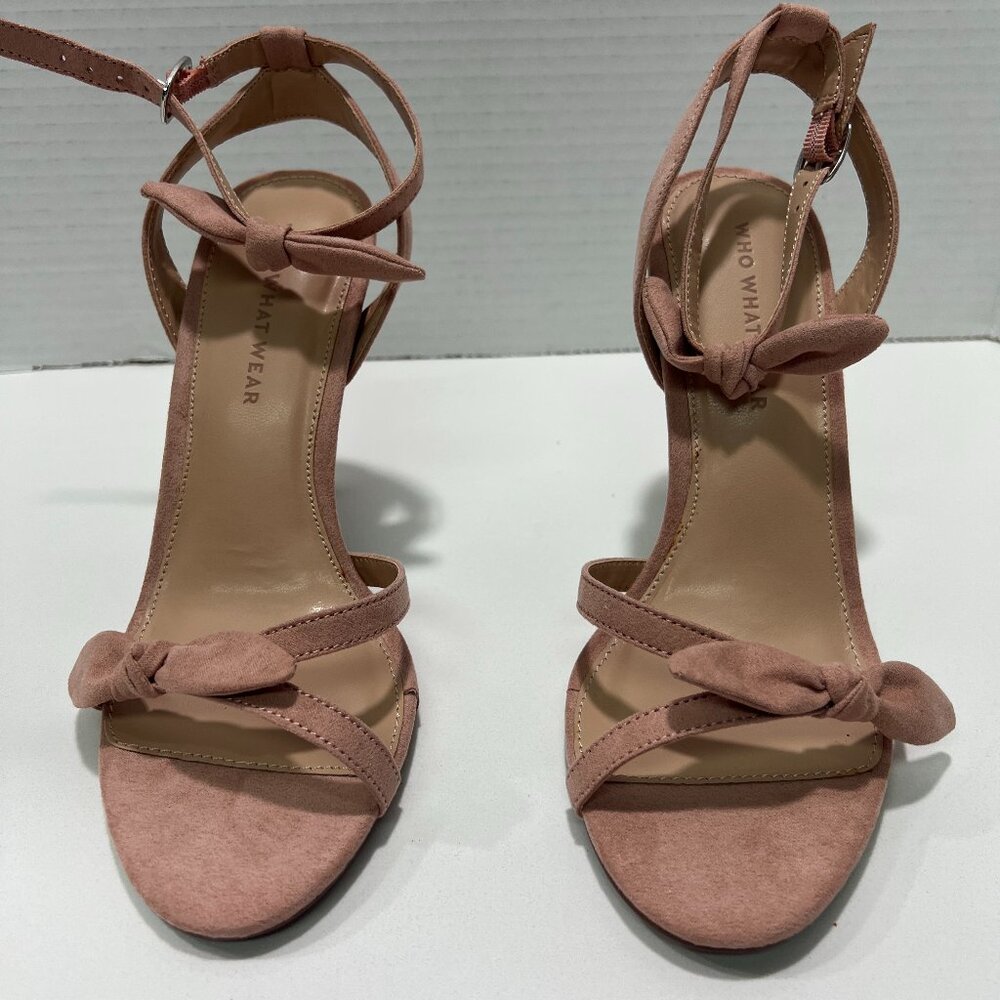 Fabulous Suede Pink Stilettos Sandals "NEW"